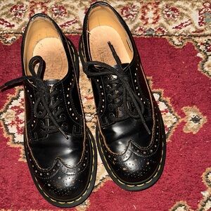 Classic Black Brogue Doc Martens